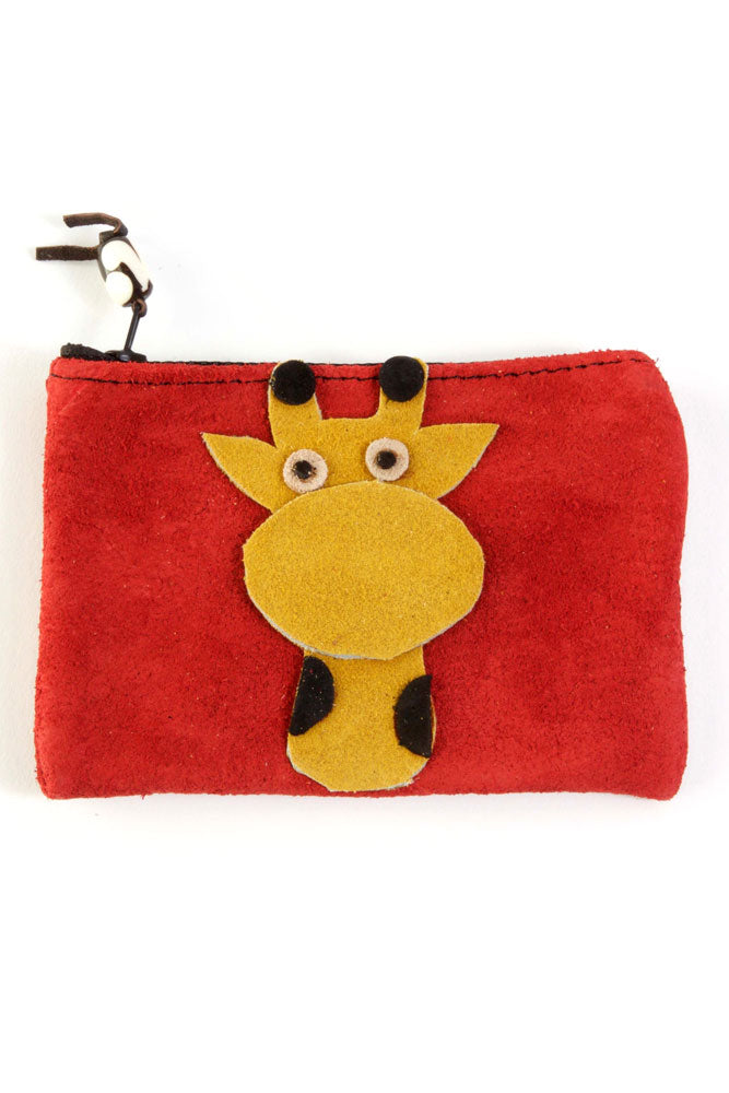 Suede hot sale coin purse