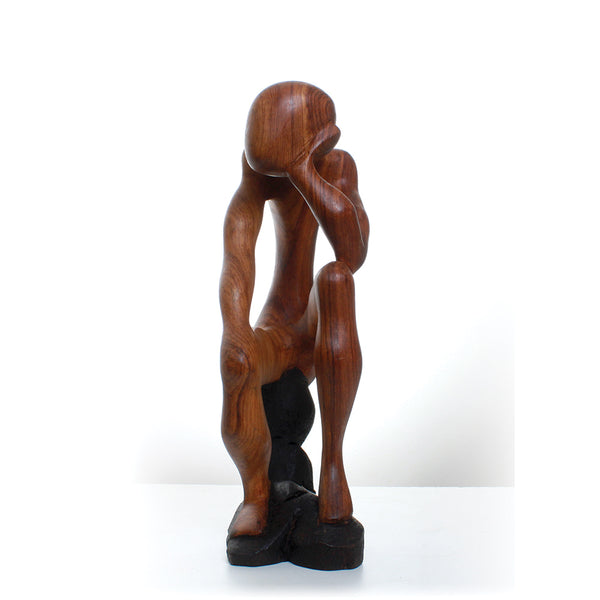 Thinker Statue On Stool