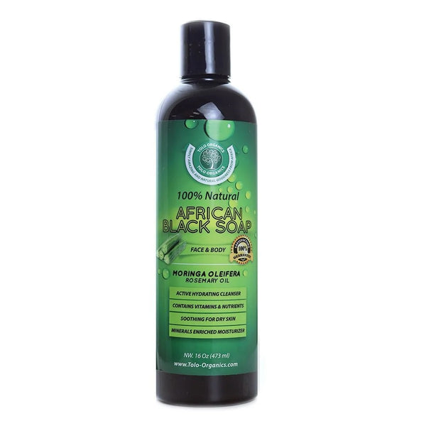 African Moringa Black Soap