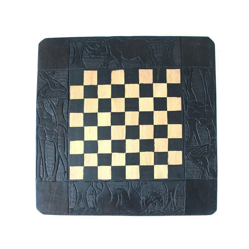 Makonde African Chess Set