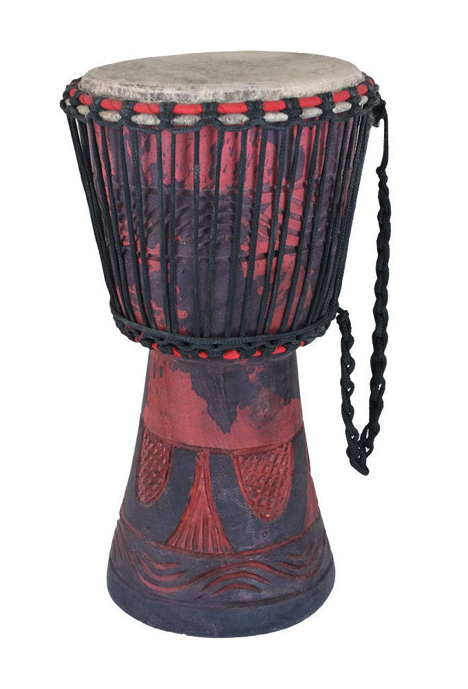 Djembe Drum: Medium/Large 16"-18"