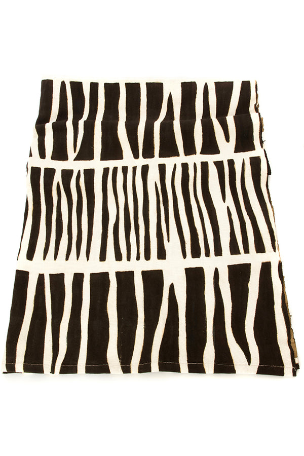 Zebresse Organic Cotton Mudcloth Throw