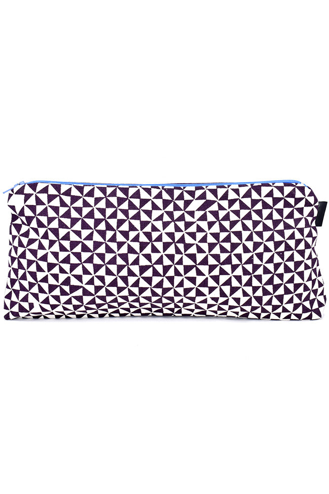 Purple Music and Dancing 12" Mandela Pouch