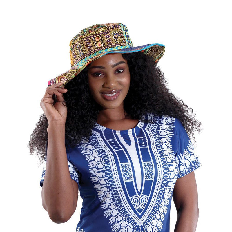 Kitenge Sun Hat