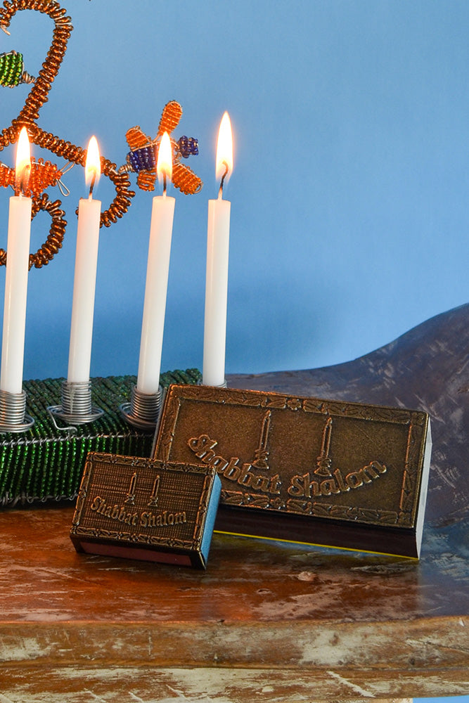 South African Shabbat Shalom Matchboxes