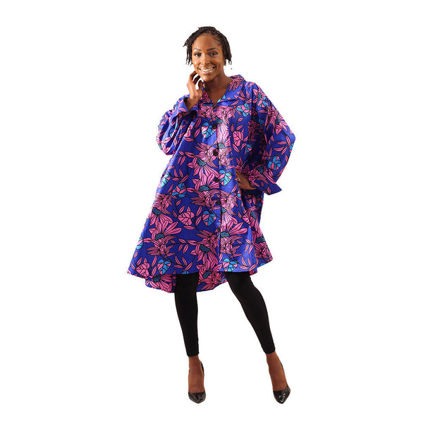 African Print Smock