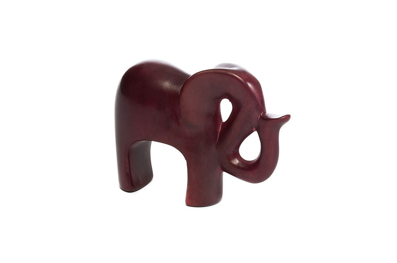 Kilimanjaro Soapstone Elephant Sculptures