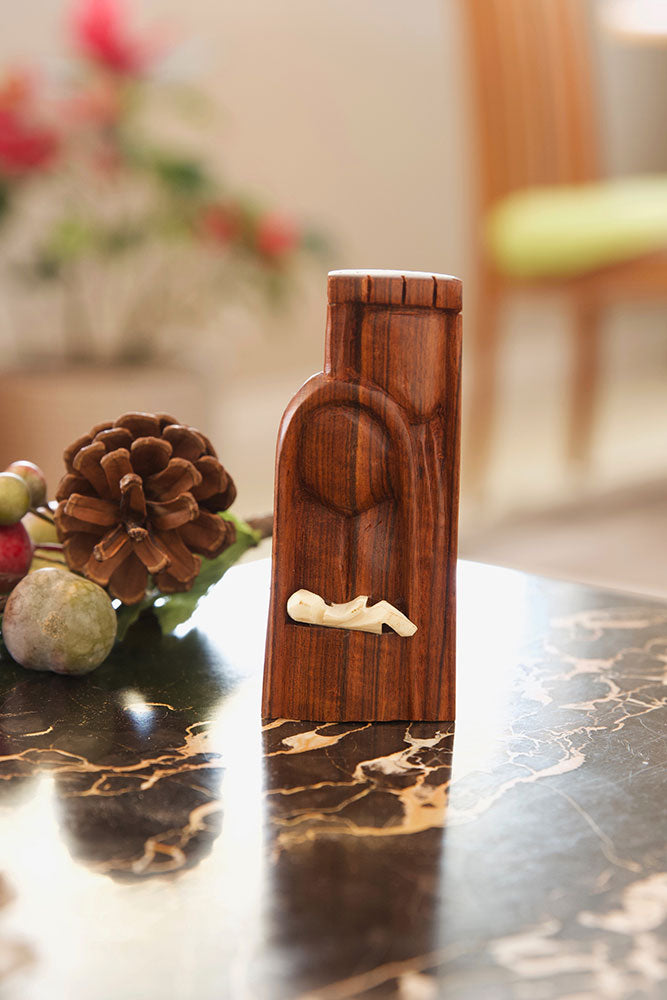 Small Mozambican Sandalwood Nativity