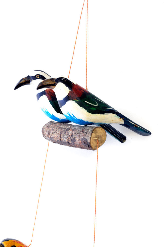 Kenyan Jacaranda Bird Mobiles