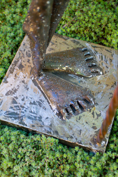 Kenyan Cow Horn Warrior Bowl Sculptures