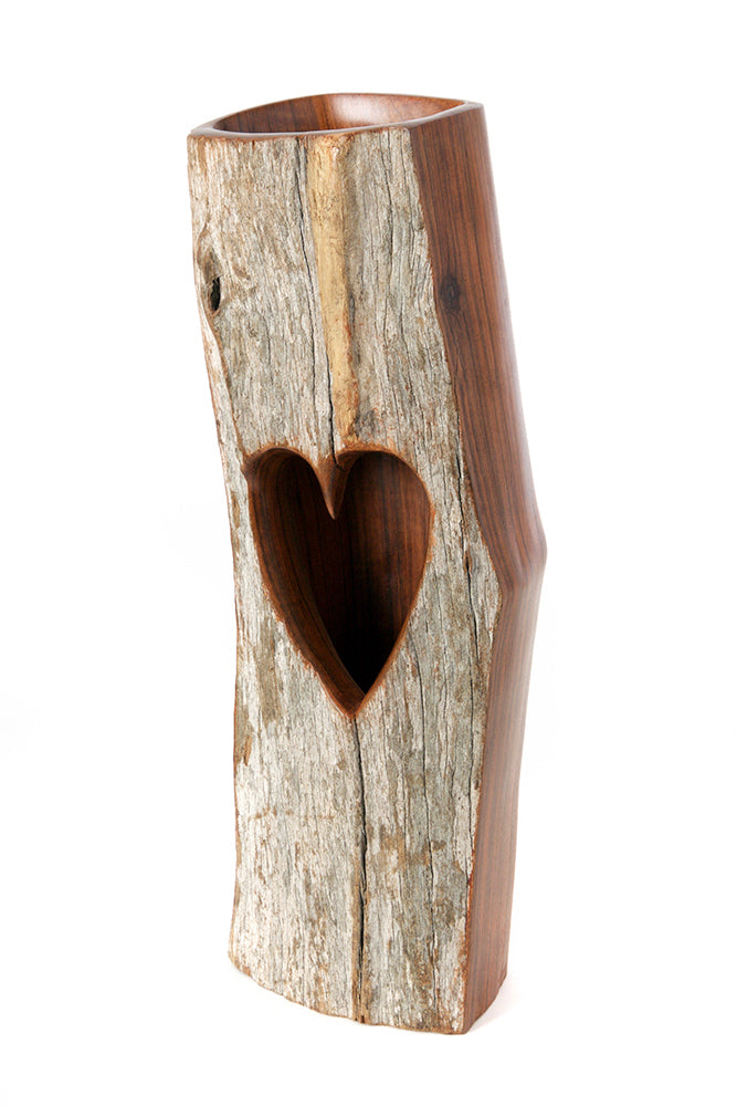 Window to My Heart Large Sandalwood Vase