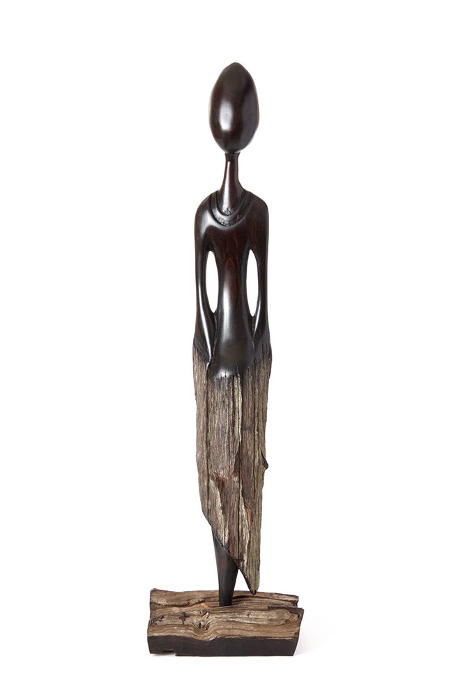 Mr. Maputo Mozambican Blackwood Sculpture