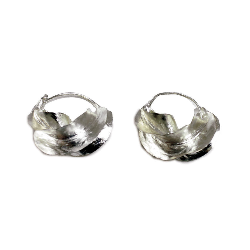 Medium Fula Silver Earrings