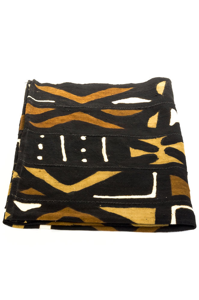 Bogolan Throw Blanket from Mali