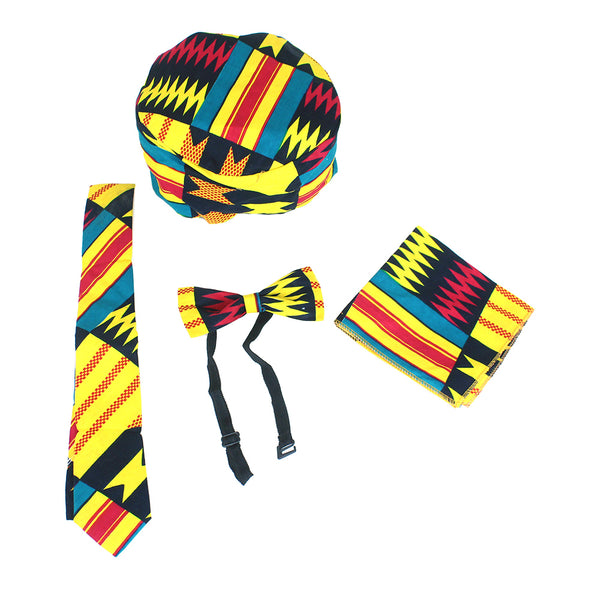 Deluxe Kente Accessory Set