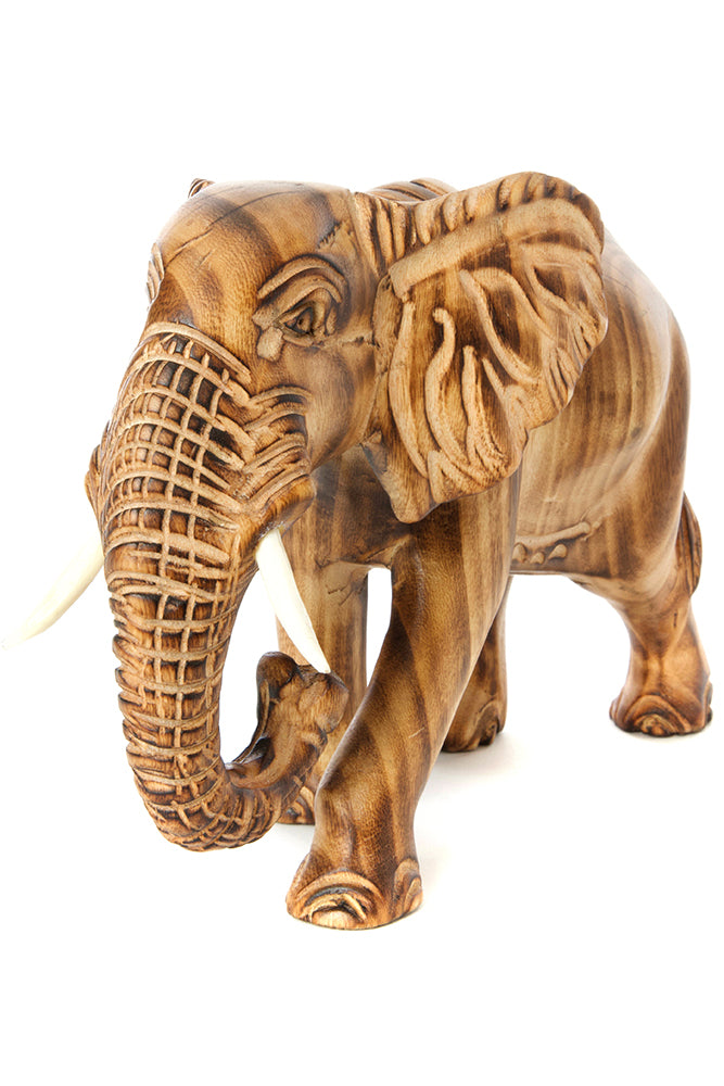 Kenyan Jacaranda Wood Jumbo Elephant