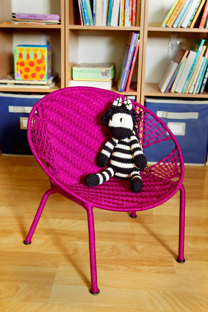 Fuchsia Petite Peekaboo Chair