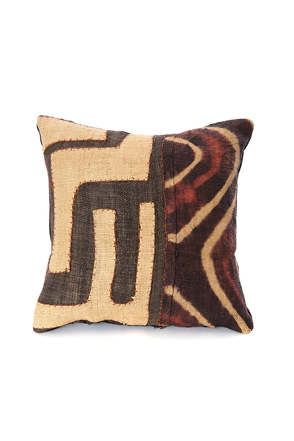 9" Congo Raffia Mini Pillow with Optional Insert