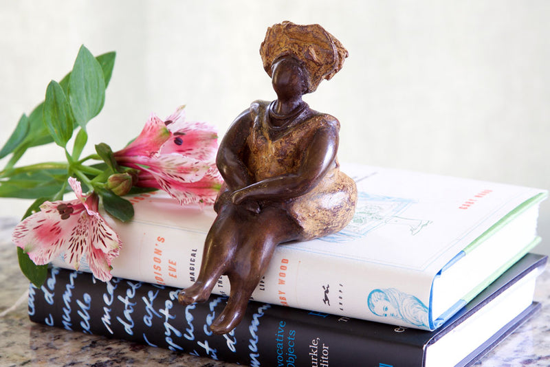 Sweet as Honey Bronze Lady Sculptures