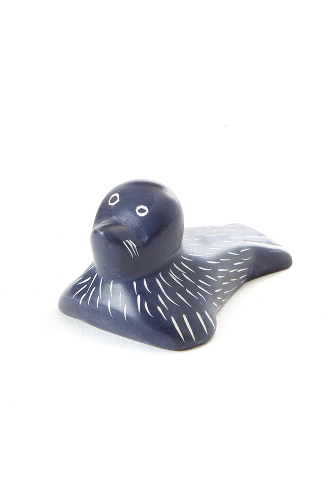 Set of Four Soapstone Fur Seal Keepsakes