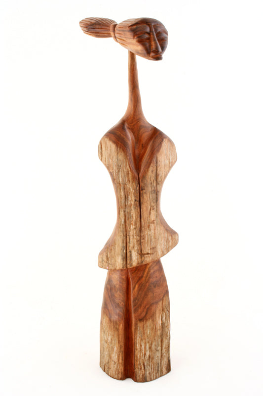 Rustic Lina Sandalwood Sculpture