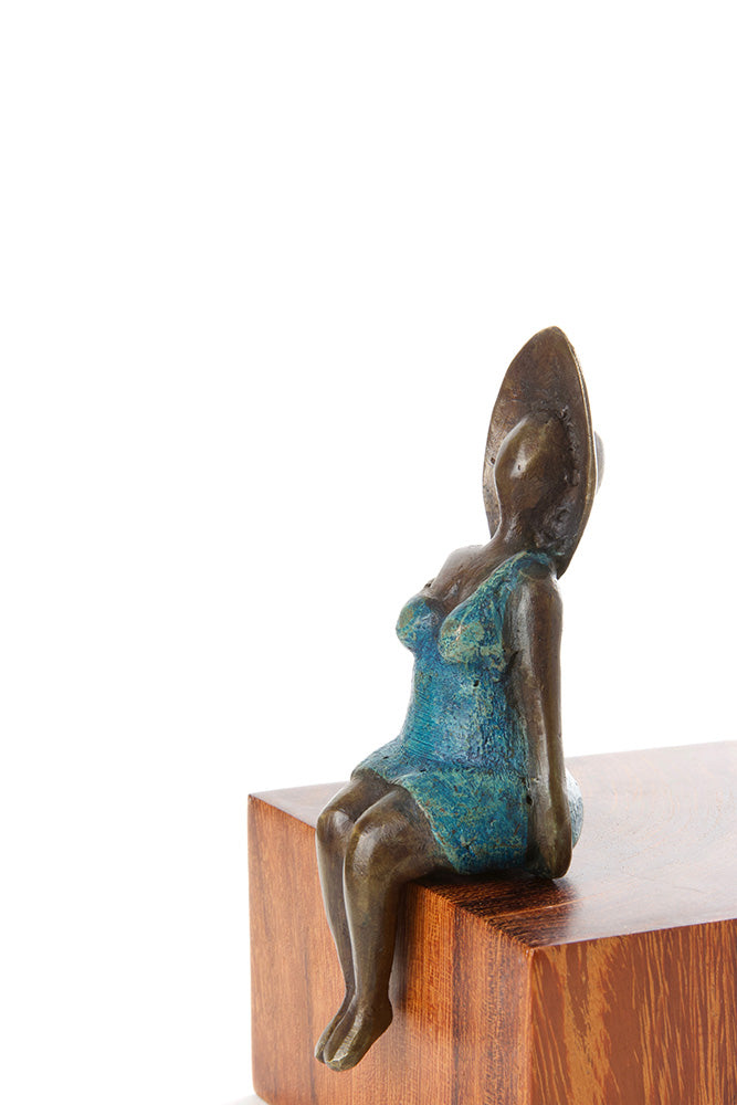 Seaside Star Burkina Bronze Sculpture in Two Sizes