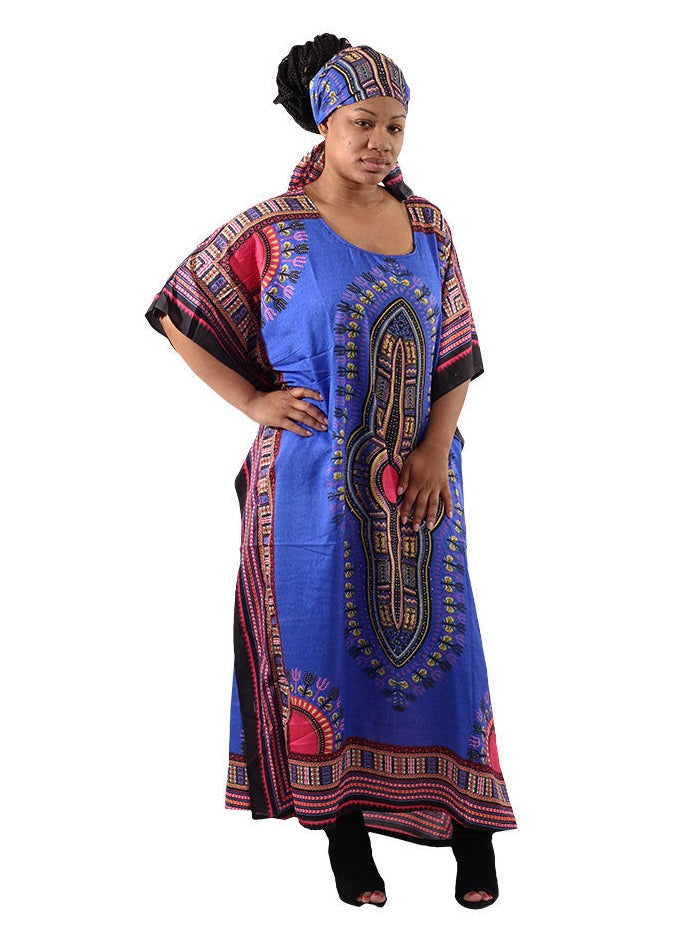 Traditional Print Glitter Kaftans