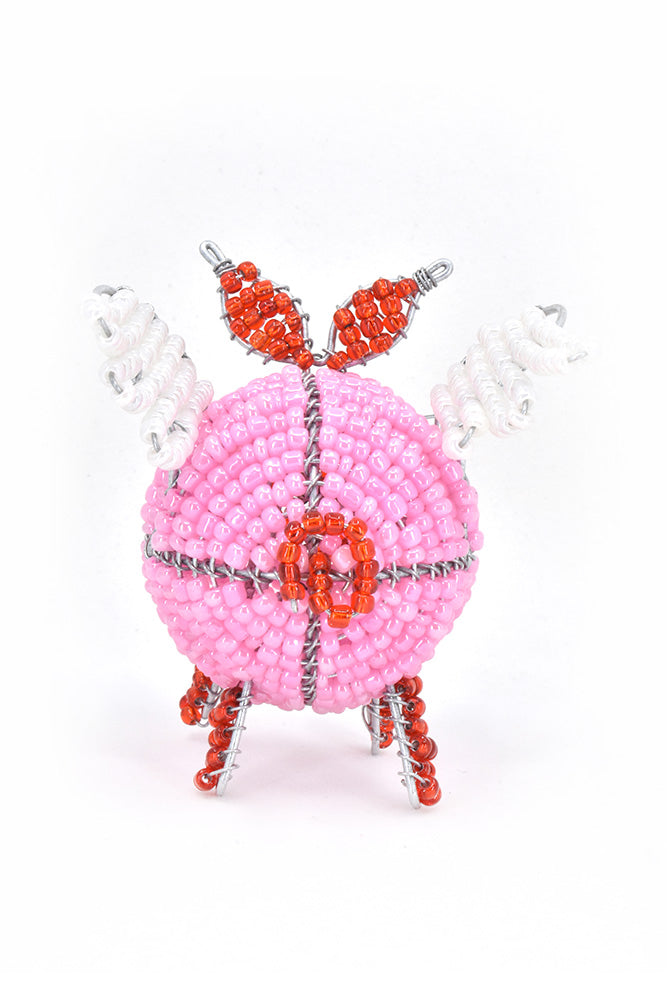 Patmore's When Pigs Fly Beadwork Sculpture