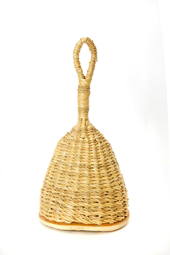 Natural Woven Elephant Grass Rattles