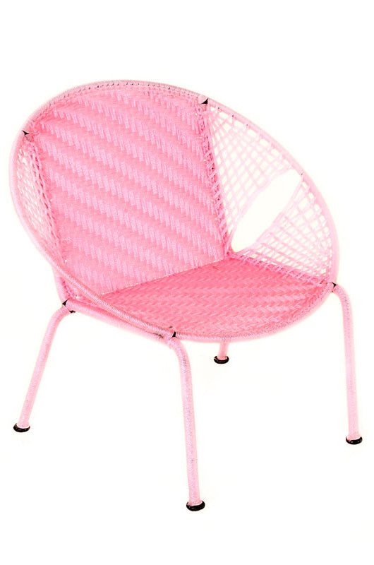 Pink Petite Peekaboo Chair