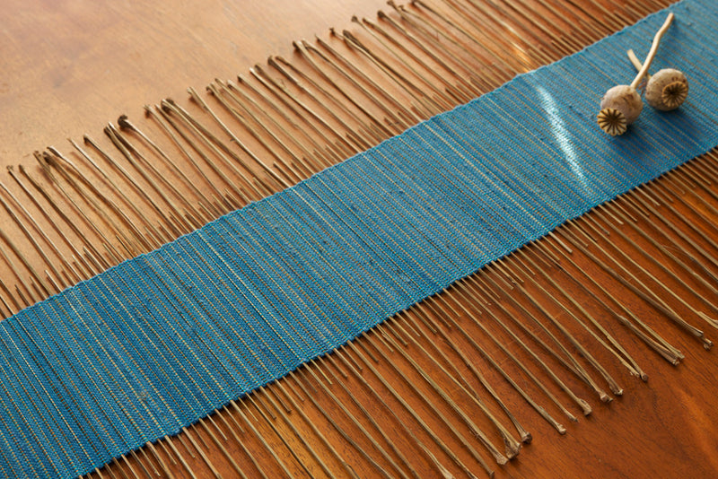 Blue Twig Table Runner