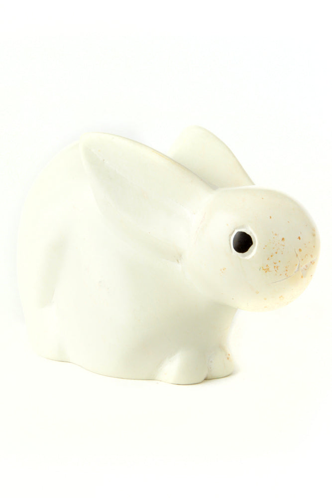 Natural Soapstone Mamma Bunny Rabbit