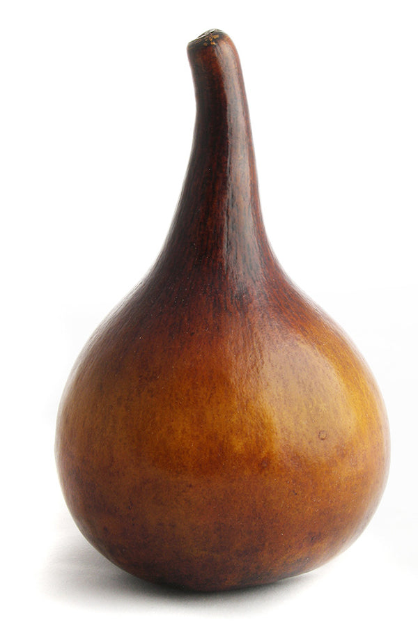 Faded Chestnut Decorative Calabash Gourd from Kenya