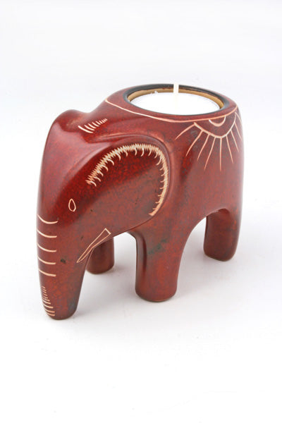 Masai Mara Elephant Tealight Holder