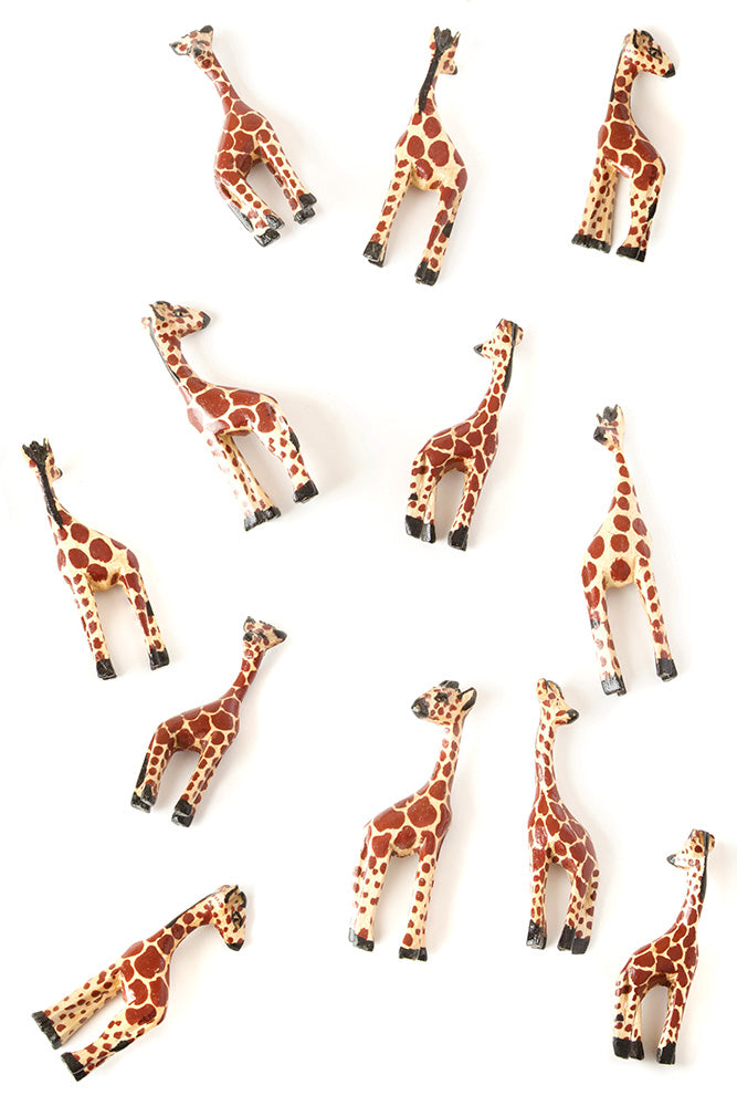 Dozen Jacaranda Giraffe Keepsakes