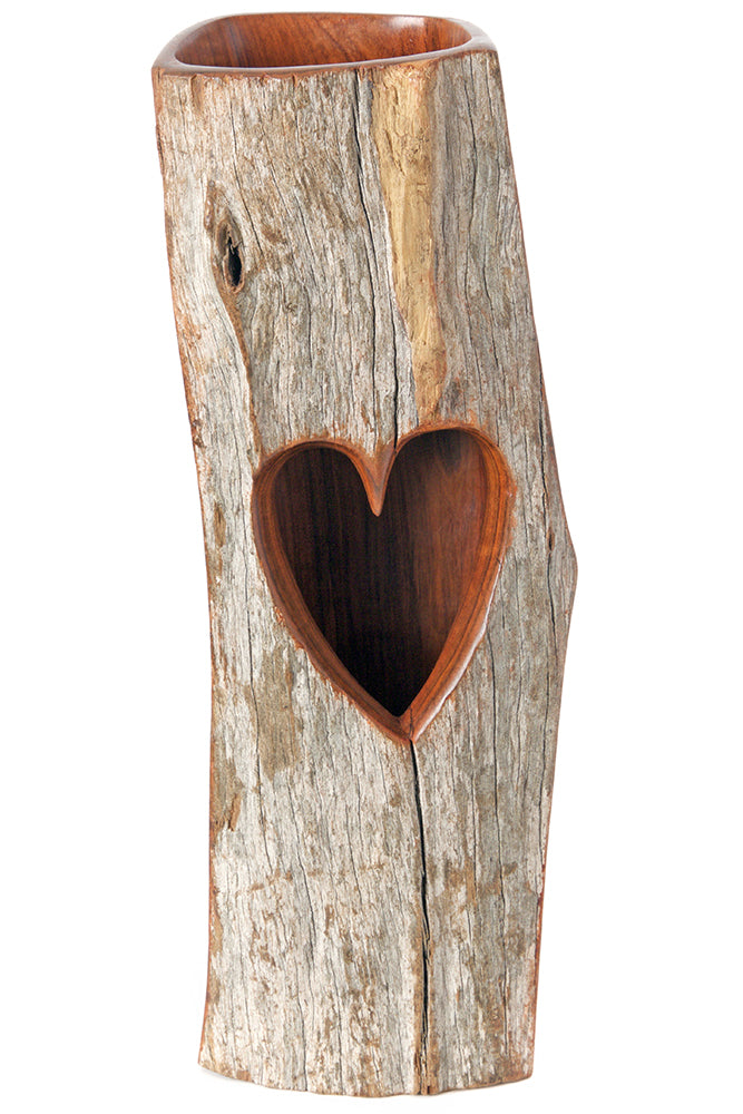 Window to My Heart Large Sandalwood Vase