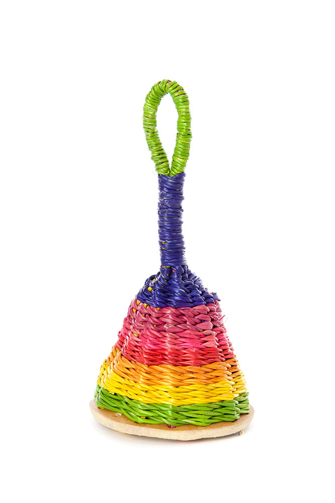 Rainbow Woven Elephant Grass Rattles