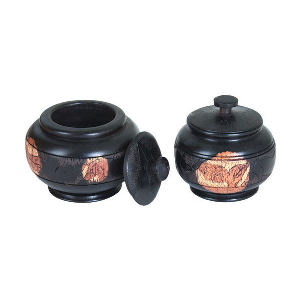 Ebony Sugar Bowl