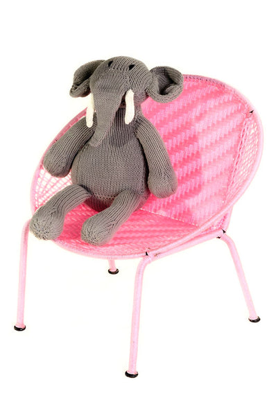 Pink Petite Peekaboo Chair