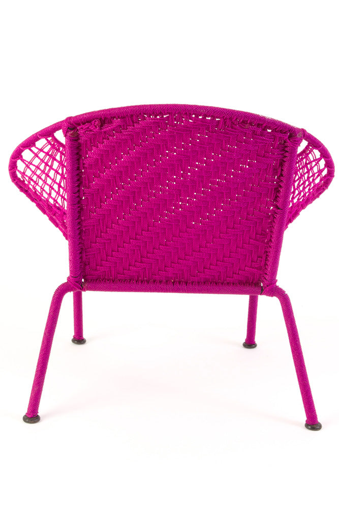 Fuchsia Petite Peekaboo Chair