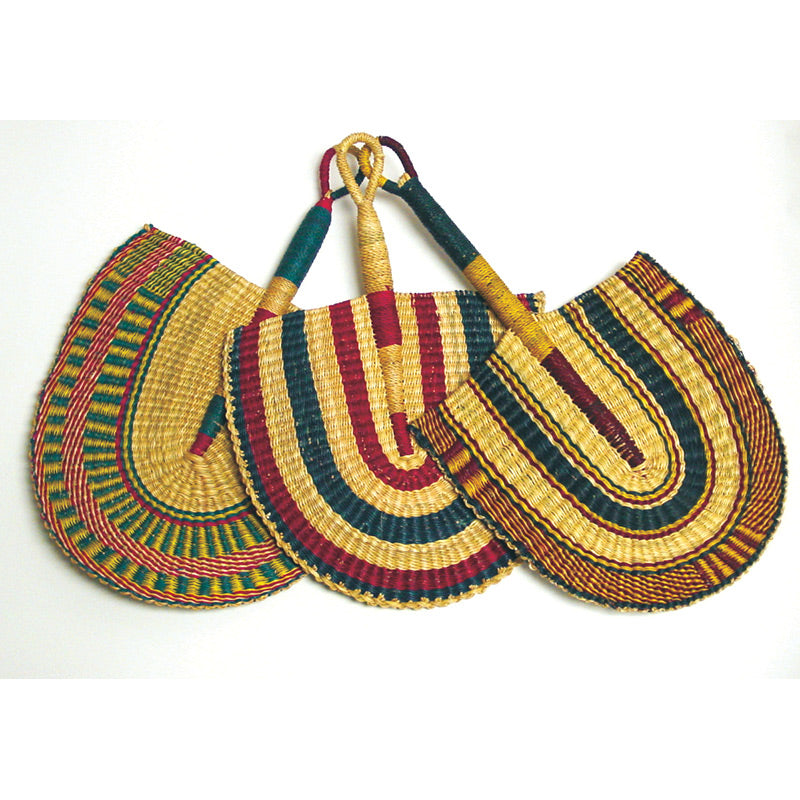 Burkina Faso Hand Woven Fan