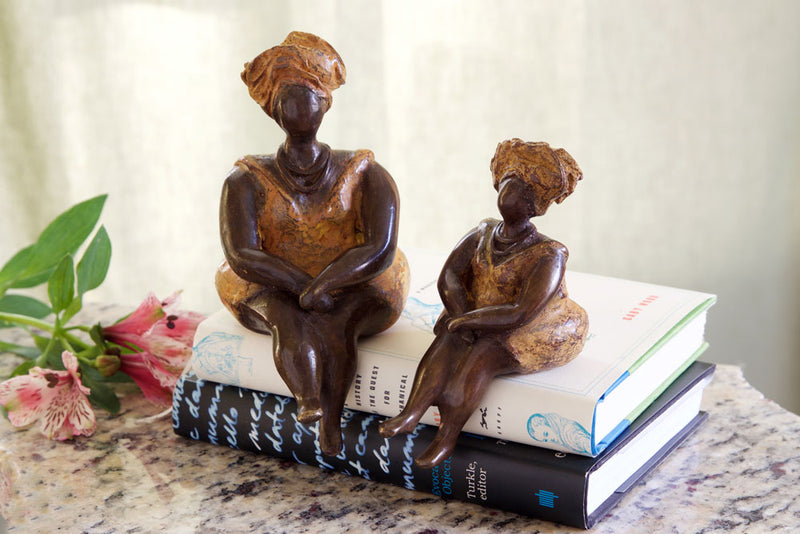 Sweet as Honey Bronze Lady Sculptures