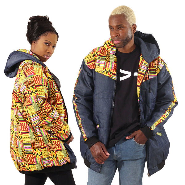 Kente Print Jacket