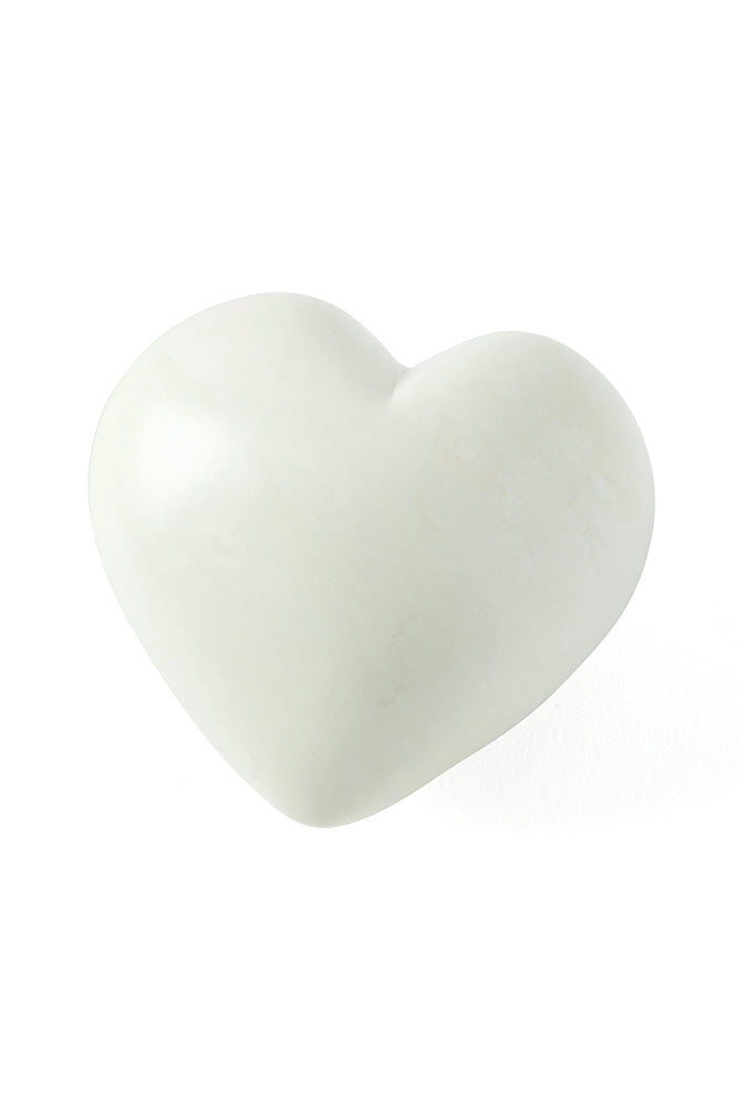 One Dozen Natural Soapstone Heart Keepsakes