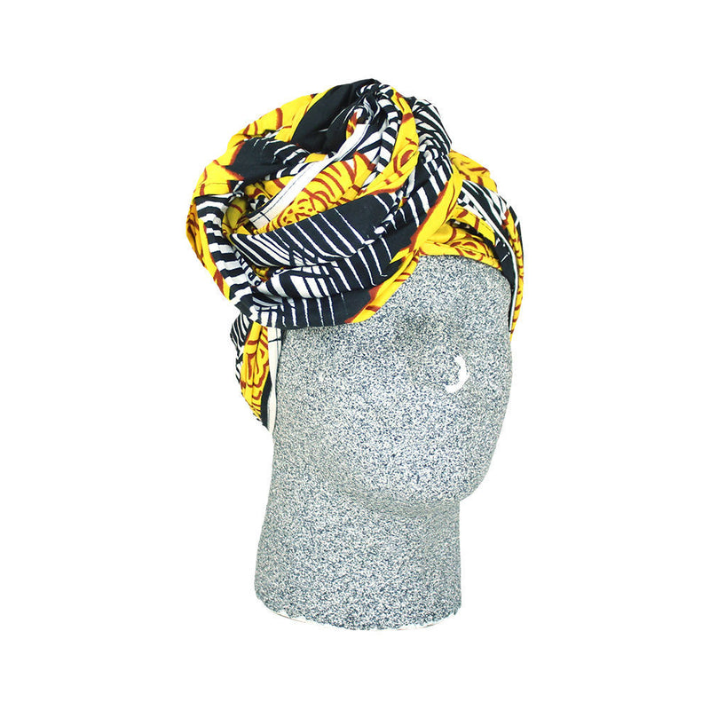 Yellow Rose Head Wrap