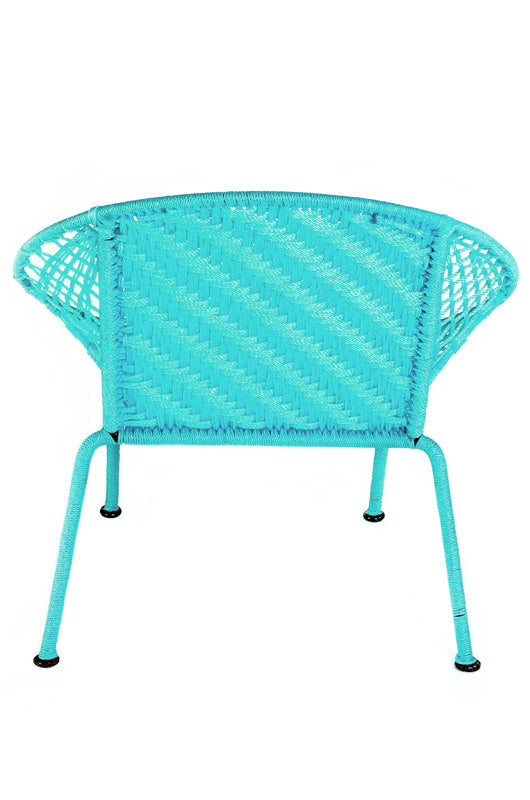 Blue Petite Peekaboo Chair