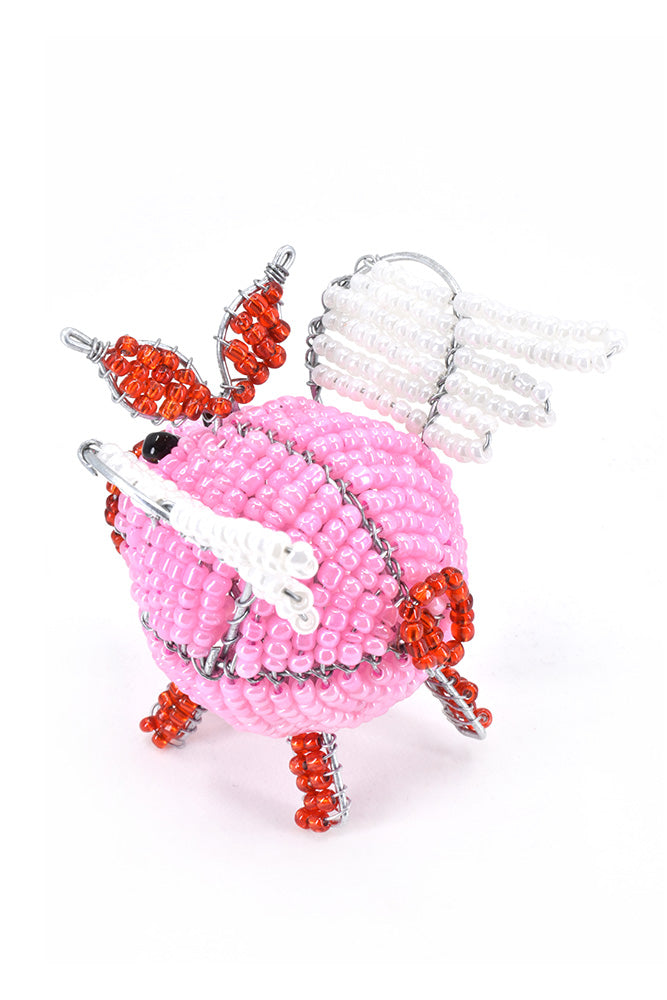 Patmore's When Pigs Fly Beadwork Sculpture