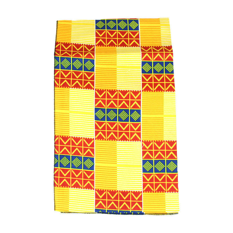 Yellow Kente Head Wrap