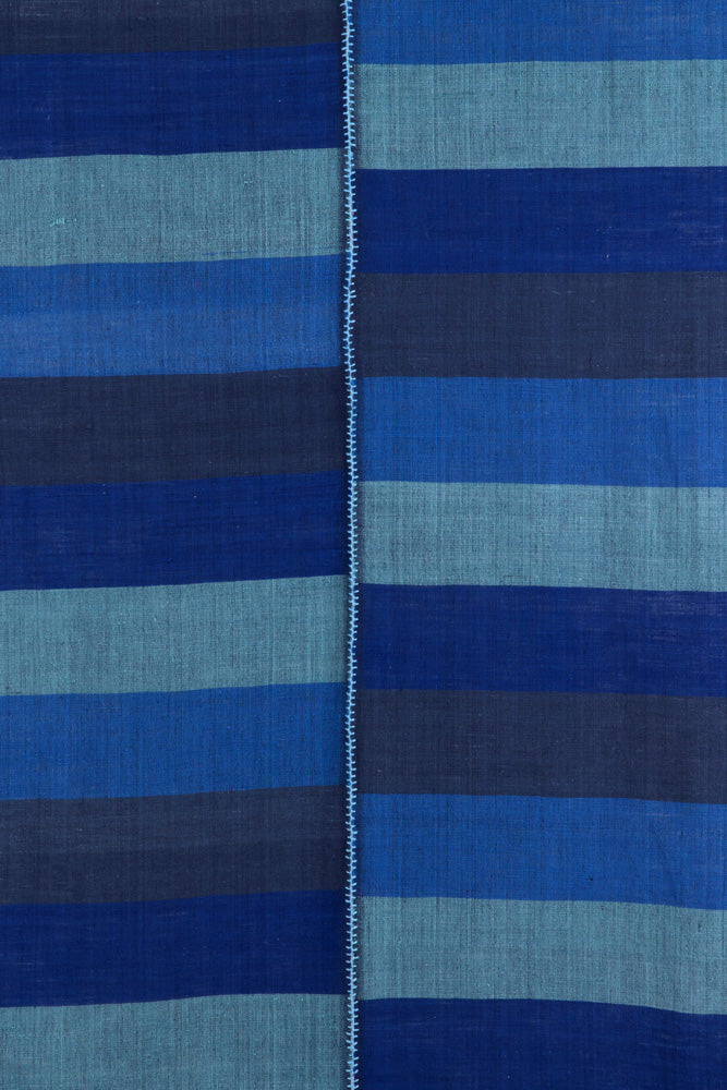 Ethiopian Blue Moon Cotton Throw or Tablecloth