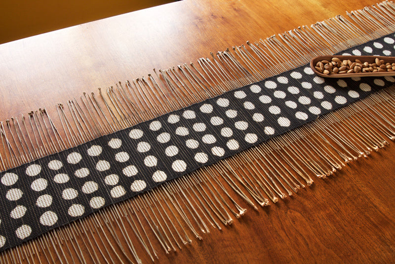 Polka Dot Twig Table Runner